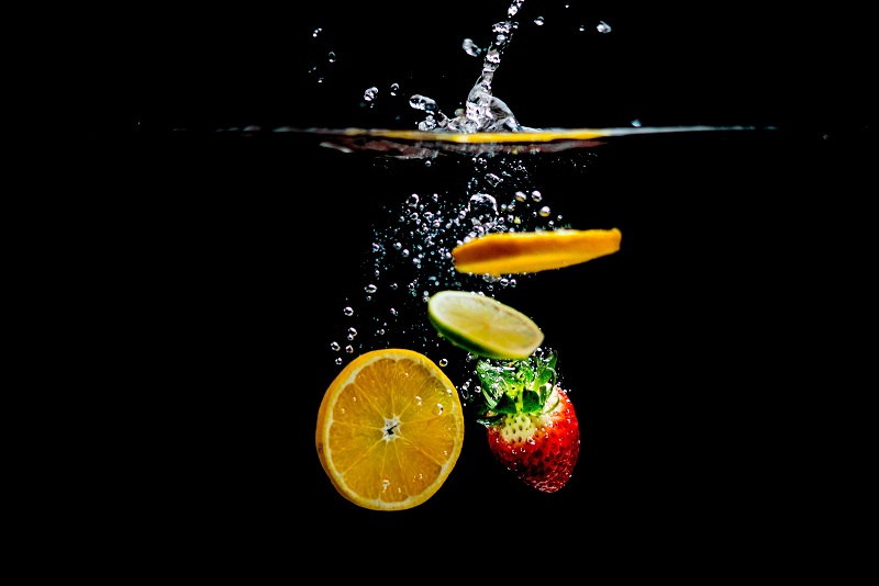 Výstava fotografií Fruit in water