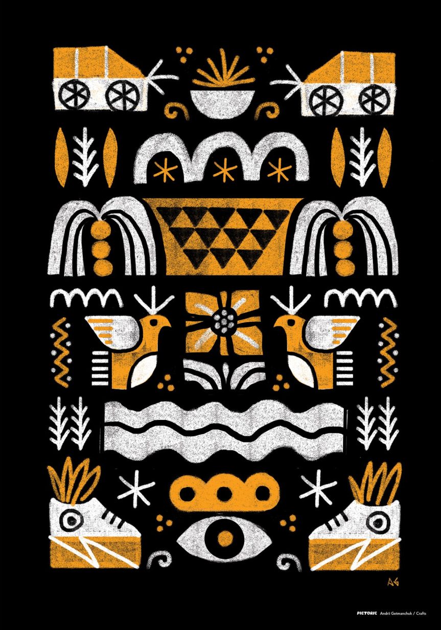 Výstava Yellow and Blue